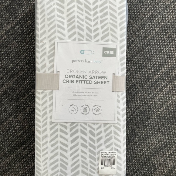 Pottery Barn Kids Other Pottery Barn Organic Crib Sheet Poshmark